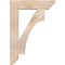 Ekena Millwork Westlake Slat Smooth Bracket, Douglas Fir, 5 1/2"W x 28"D x 40"H BKT06X28X40WTL06SDF - alternate 2